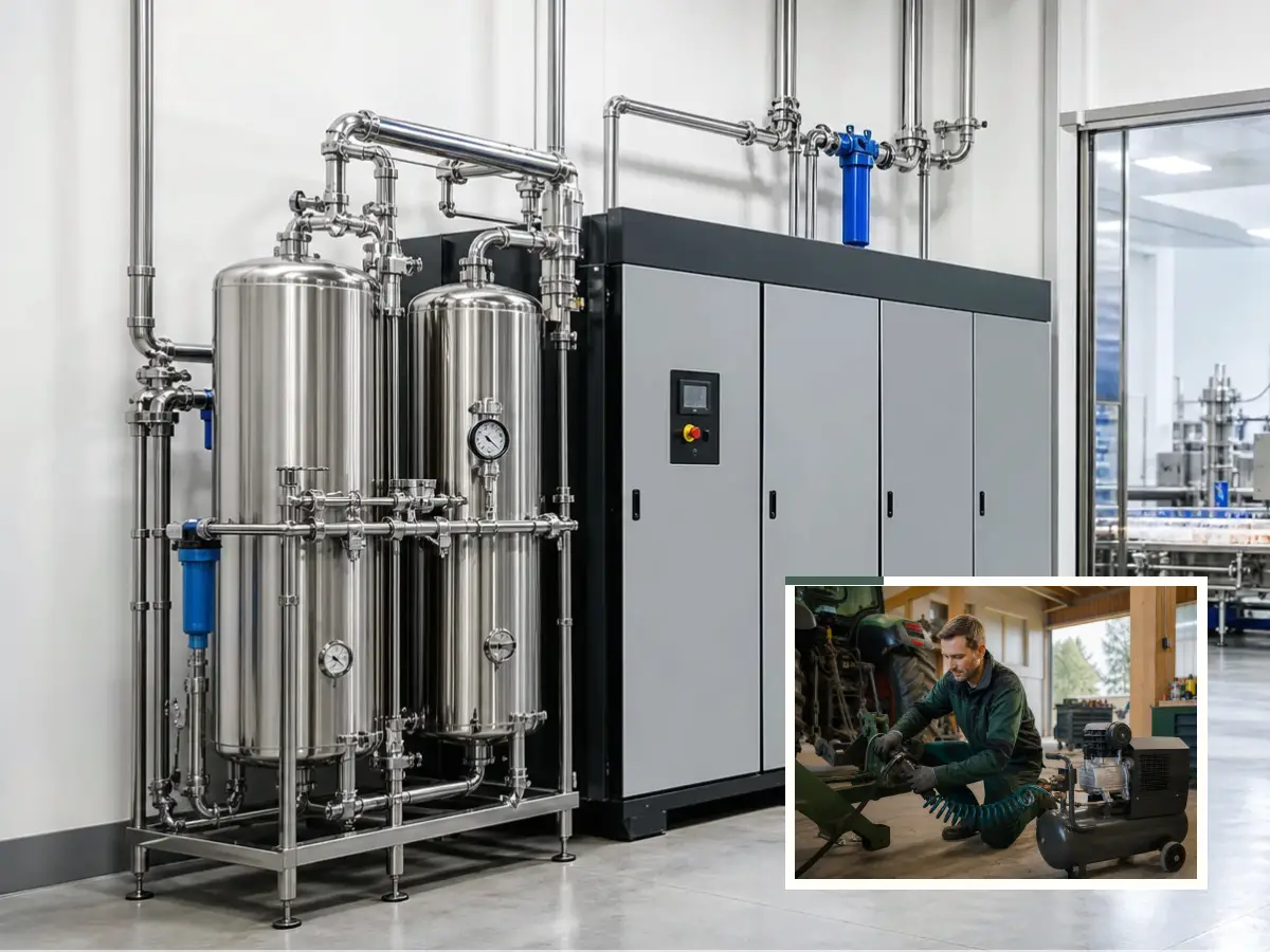 Nachvollziehbare Kompressorentscheidung als Ergebnis für die Drucklufttechnik