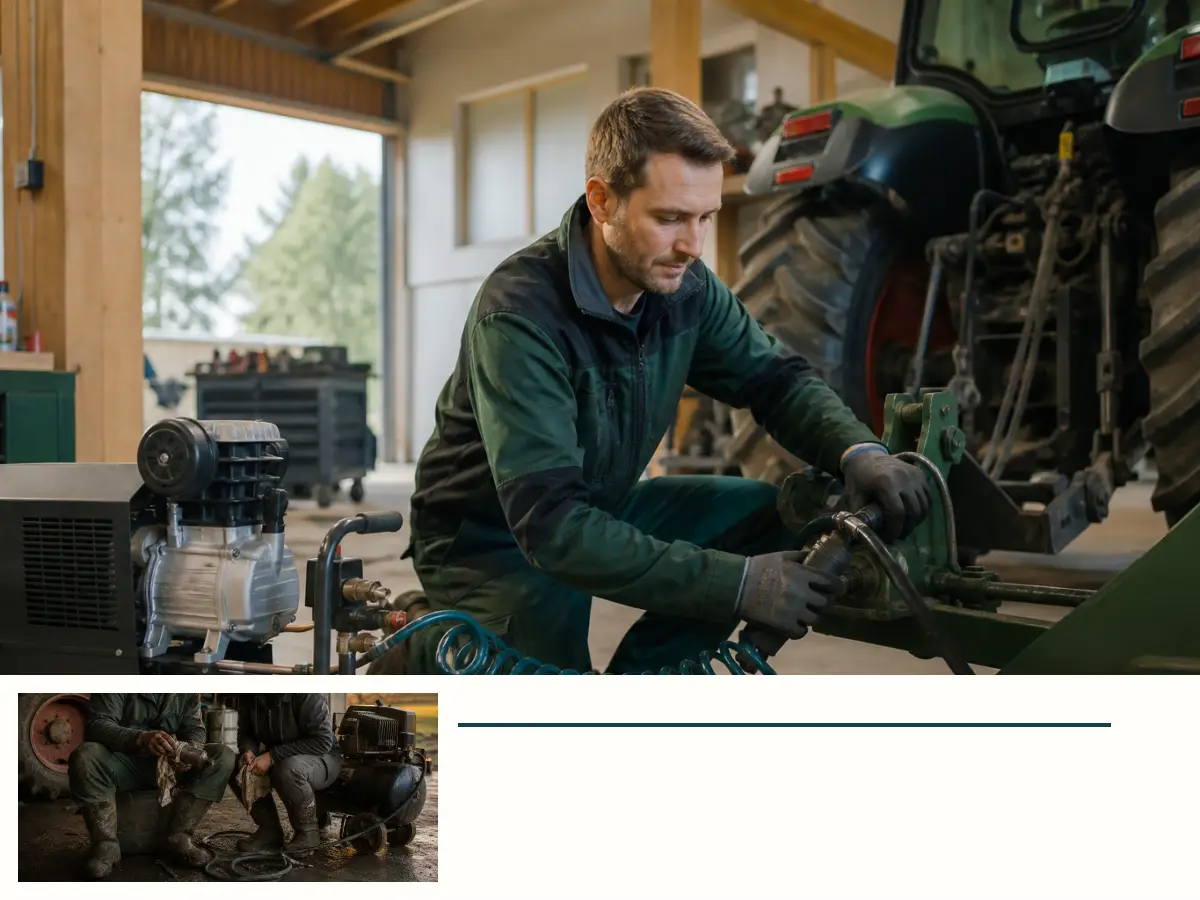Praxisperspektive für Kompressor für Handwerker