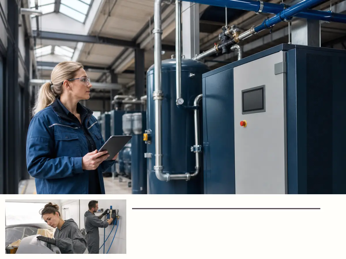 Praxisperspektive für Kompressor für Industrie