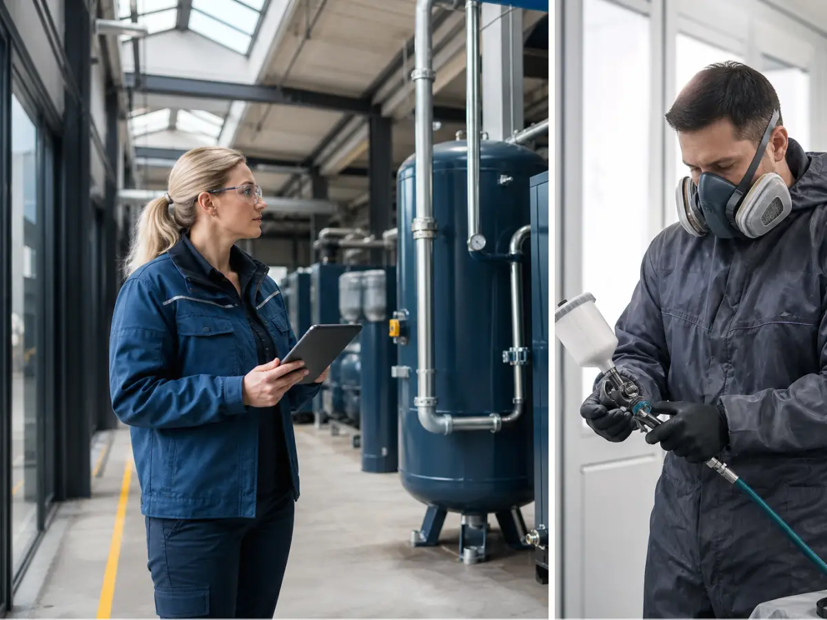 Technische Planung für Kompressor für Industrie