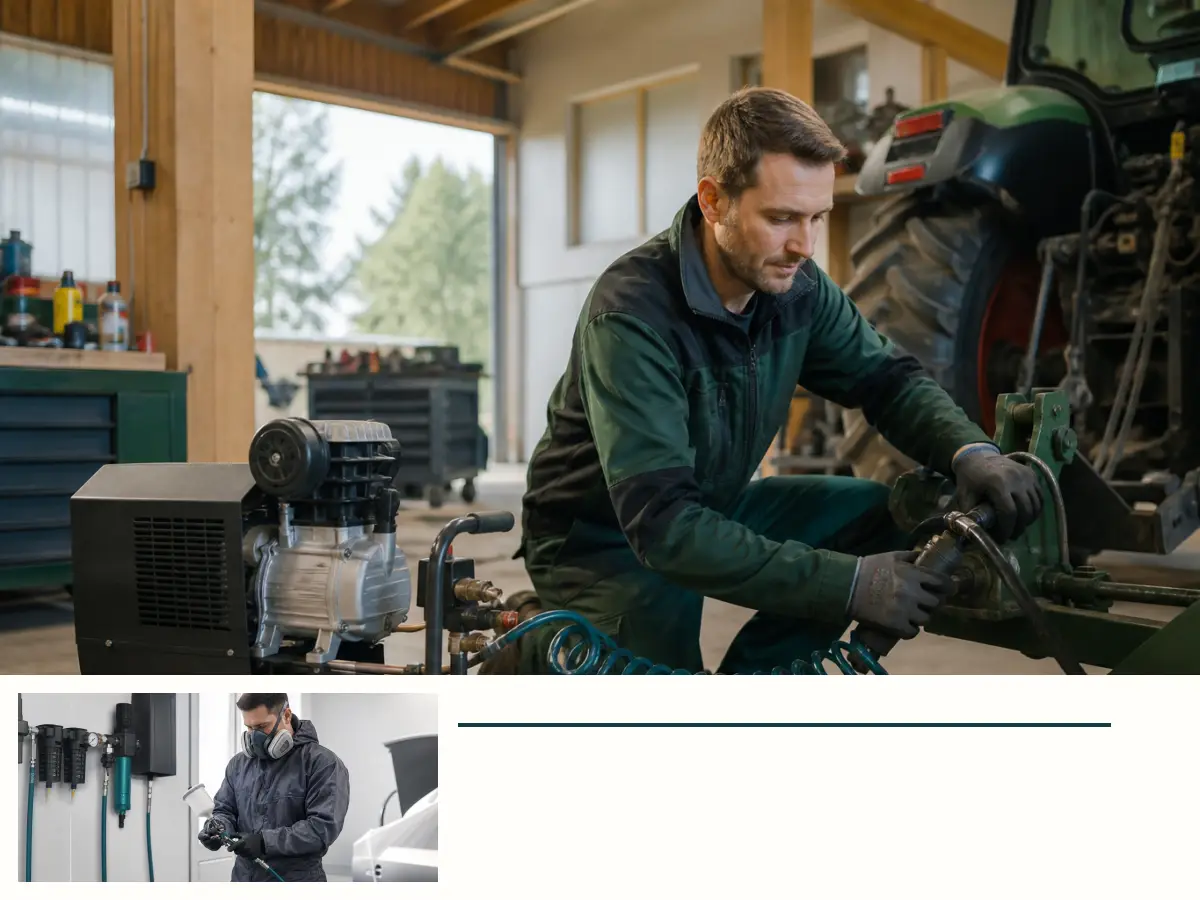 Technische Planung für Kompressor für Nagler