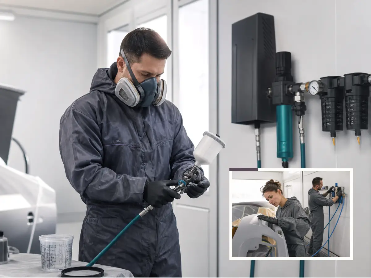 Technische Planung für Kompressor-Ersatzteile