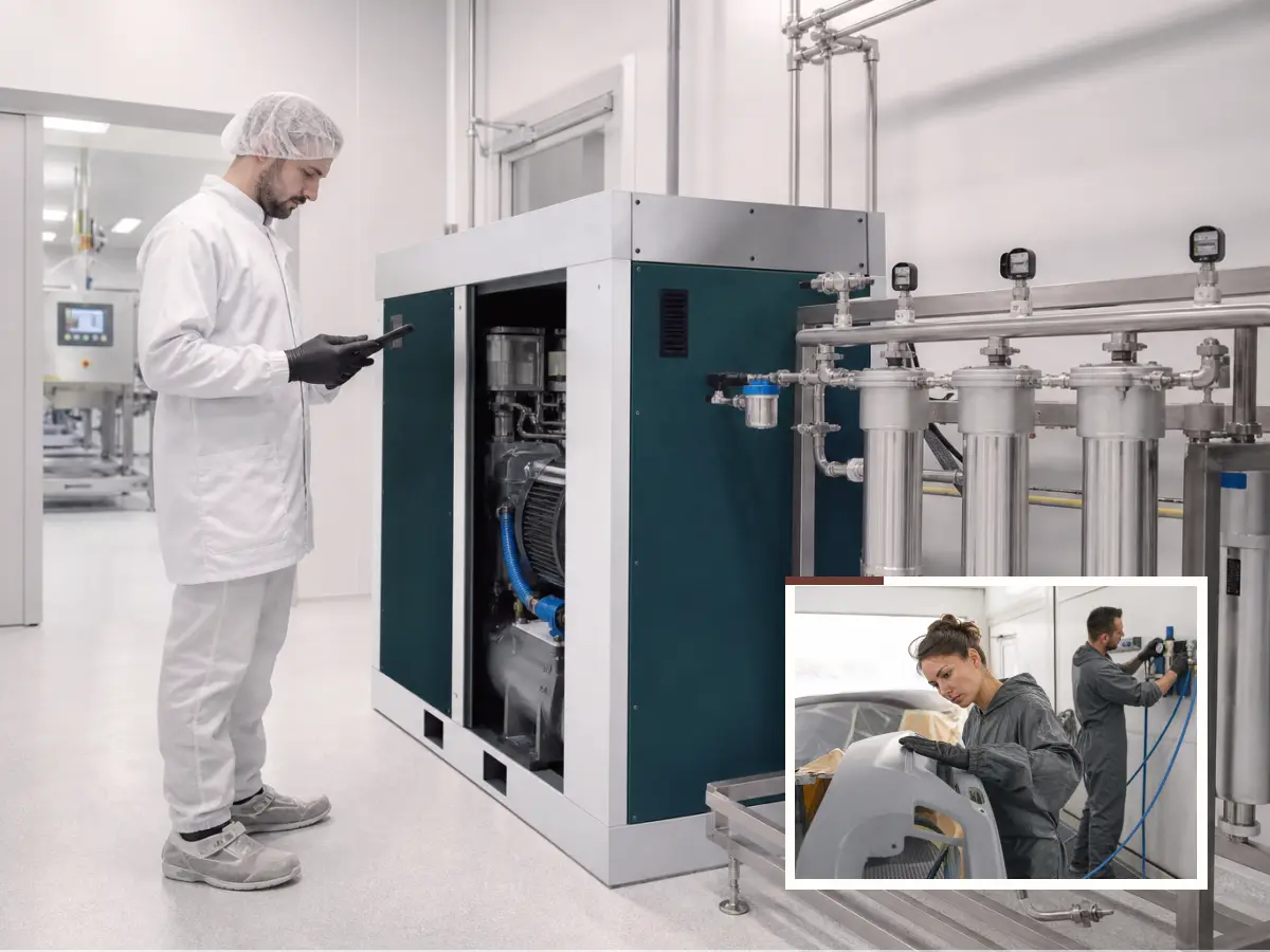 Praxisperspektive für Industriekompressor kaufen