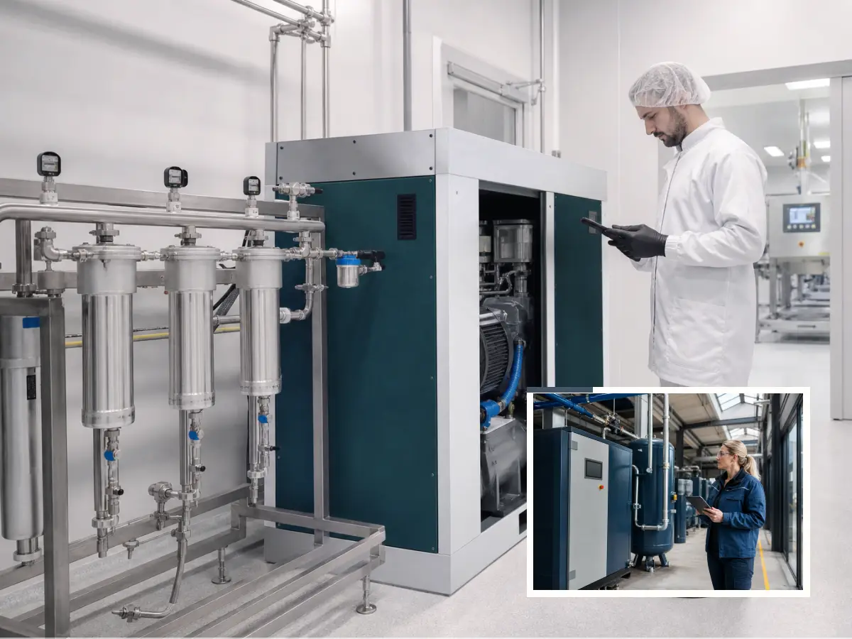 Technische Planung für Baukompressoren