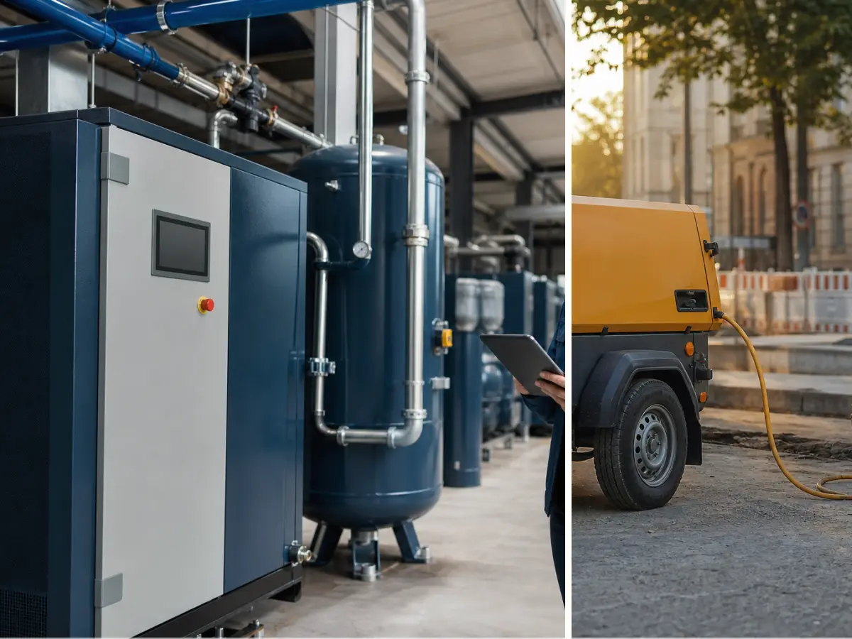 Technische Planung für Dieselkompressoren