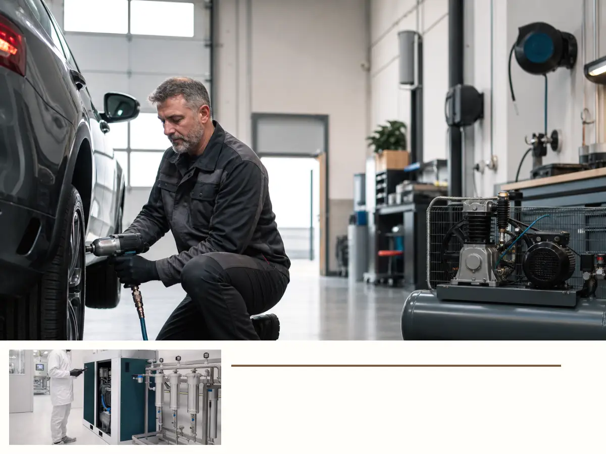 Technische Planung für Ölgeschmierte Kompressoren