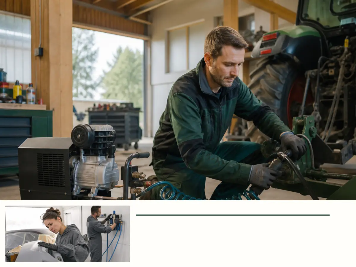 Praxisperspektive für Kompressor 270 Liter